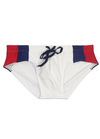 Мужские белые пляжные, спортивные, повседневные, кэжуал мужские плавки белый 9987 Sport Line