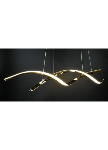 Люстра світлодіодна підвісна LED світильник для квартири на стелю ледве 26970 Золото 25-100х14х103 см. Sunnysky (335975285)