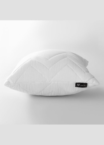 Подушка 50х50 см NORDIC чохол стьобаний антиалергенне волокно біла IDEIA (342128735)