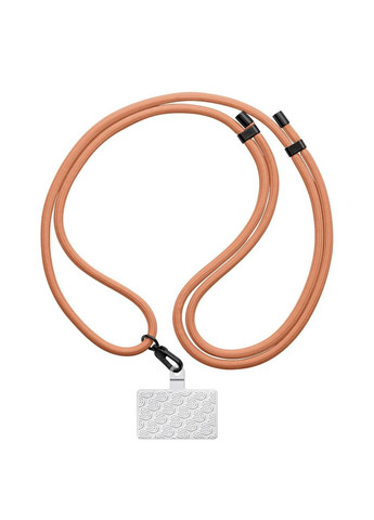 Ремешок для смартфона Rope Black Peach with Clear holder (ARM76097) PTR ArmorStandart (327882376)