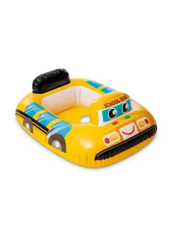 Надувной детский плотик для плавания Машинки Kiddie Float 59586 от 1 года 3 вида Intex (389895751)