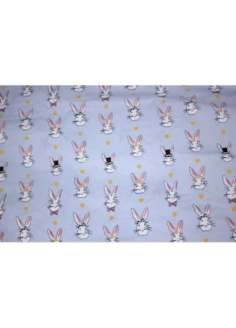 Постільна білизна Бязь 17-0527 Bunnies 160x220 (2200003670486) Mirson Бязь 17-0527 Bunnies Сімейний 160x220 (379026622)