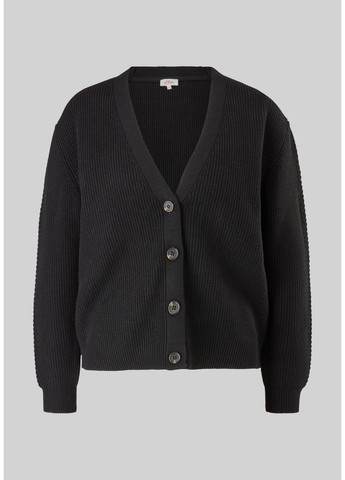 Черный демисезонный кардиган S.Oliver