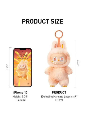 Брелок labubu Big into Energy мягкая игрушка-сюрприз лабубу эмоции No Brand (365271275)