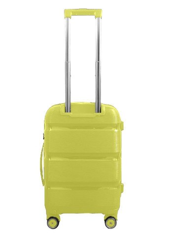 Чемодан маленький под ручную кладь 0307 полипропилен Желтый Milano (298347813)