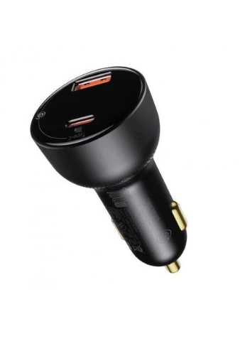 Автомобильное зарядное устройство 100 W Superme Digital PPS DUAL 1U+1C + cable 100 W USB Type C TZCCZX01 Baseus (275866130)