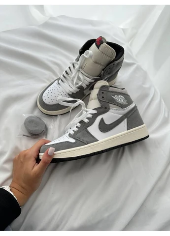 Комбіновані літні кросівки nike air jordan 1 high washed heritage найк аір джордан No Brand