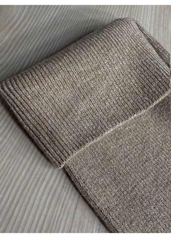 Лосини жіночі 301 в’язані трикотажні теплі з високою талією one size бежеві My Fashion (369345832)