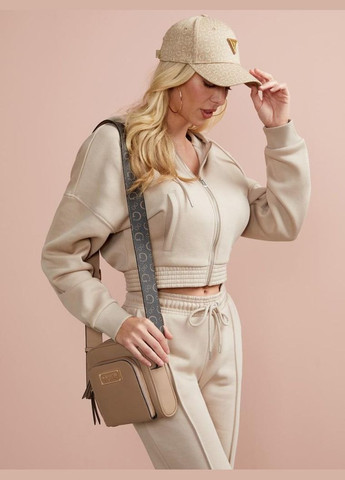 Сумка крос-боді жіноча Florizel Mini Crossbody бежева Guess (305567733)