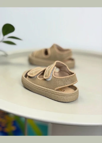 Дитячі босоніжки бежеві 1513 No Brand (334709308)