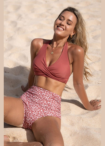 Комбинированный летний купальник CUPSHE