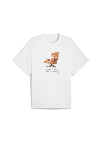 Біла футболка hooptopia hooptopian health tee men Puma