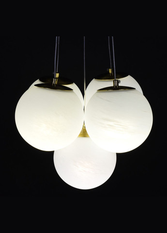 Люстра подвесная на 5 лампочек 28209 Латунь 25-120х36х36 см. Sunnysky (364496312)