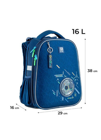 Ранец каркасный Education 531 Goal 2от.,2карм. K24-531M-4 Kite (339864430)