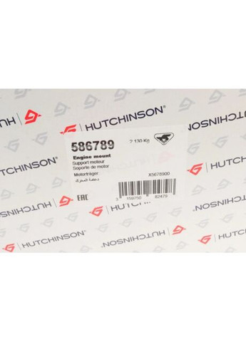 Опора двигателя 586789 Hutchinson (342403577)