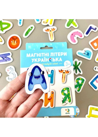 Набор магнитов Dodo200211 Алфавит на украинском языке Dodo (327215983)