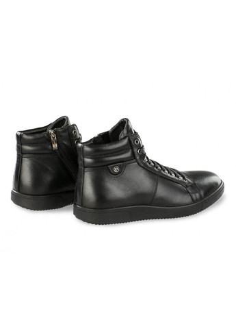 Черные зимние ботинки 7184310-б цвет черный Clemento