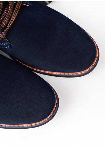 Туфлі чоловічі шнурки сині UFOPP (305847716)