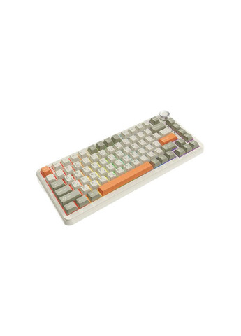 Клавіатура AK820 MAX Flying Fish Switch RGB Wireless/Bluetooth/USB Beige (AK820MAX-FF-R) Ajazz (364925092)