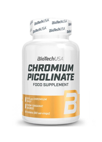 Піколінат хрому Chromium Picolinate 60tabl Biotech (283038955)