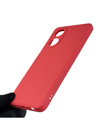 Чехол для A58 4G с квадратными гранями с защитой камеры на оппо а58 4г красный Oppo (366021152)