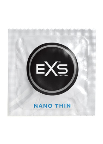 Презервативи ультратонкі Nano Thin латексні (ціна за упаковку, 3 шт.) EXS (316262595)