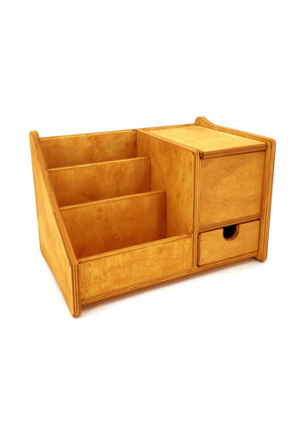 Настольный органайзер из дерева Борден карри (КНЦ-007803) No Brand (328227974)