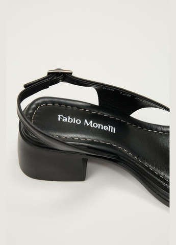 Черные босоножки 186905 Fabio Monelli