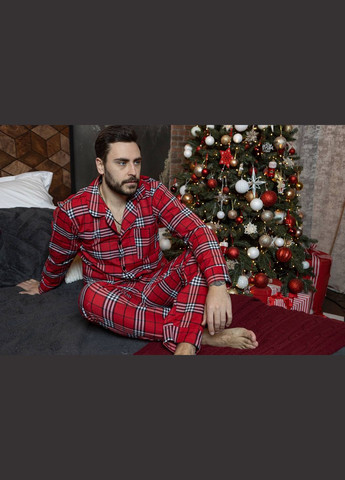 Піжама Фланелева Сорочка + Штани Всі Розміри No Brand (315035713)