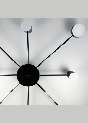 Потолочный LED светильник черного цвета LineF (400168155)