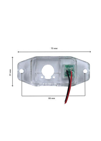 Кріплення серії під камеру заднього огляду для Toyota QTY143 (рамка під плафон) QIV (299235083)