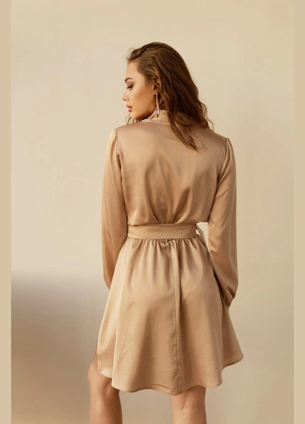 Кавова святковий, коктейльна сукня з пишною спідницею Seventeen