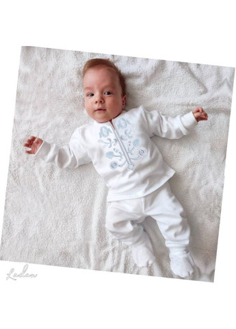 Білий набір для хрещення хлопчика ангели-серафими Ladan (301026467)