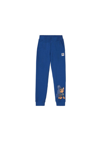 Синие повседневный, кэжуал, спортивные демисезонные брюки джоггеры Disney