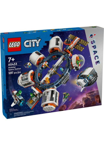 Конструктор City Модульная космическая станция 1097 деталей (60433) Lego (281425507)
