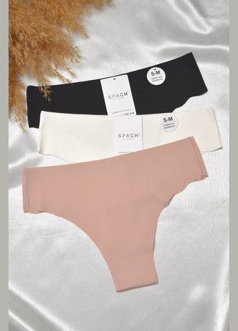 Набор трусов женских 3 штуки Let's Shop (303189322)