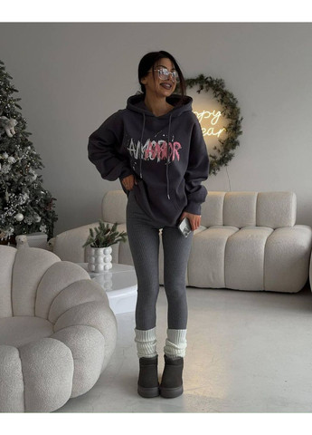 Жіночий стильний оверсайз худі з принтом Україна (360548575)