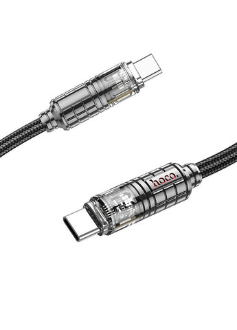 Кабель USB Type-C до USB Type-C / Провід шнур юсб тайп сі на юсб тайп сі для швидкої зарядки та передачі даних 1,2м Hoco (356102695)