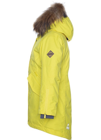 Желтая термопальто vivian 1, р.128, желтый () Huppa 12490120-70002-128