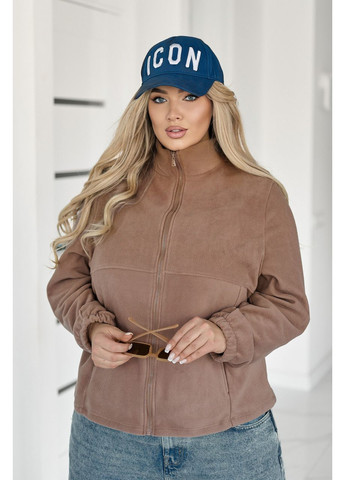 Флісова жіноча кофта на блискавці Fashion Girl (370661670)