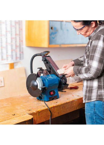 Станок точильно-шлифовальный DGS700 (370 Вт, 150 мм, 686х50 мм, 11 кг) Scheppach (296987364)