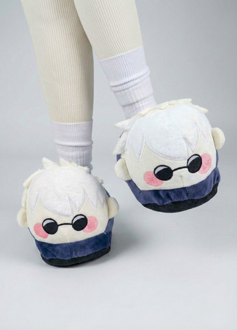 Капці домашні Годжо Сатору аніме для підлітків та дорослих сині Lalapka (370858923)