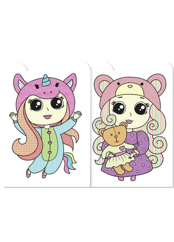 Детская раскраска "Water Book Няшки" РМ-82-02, 6 листов No Brand (354760861)