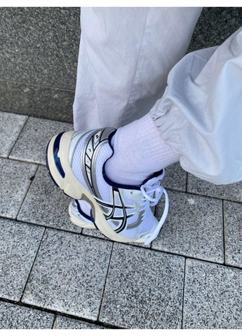 КРОССОВКИ ЖЕНСКИЕ ASICS GEL-1130 WHITE BLACK BEIGE АСИКС ГЕЛЬ 1130 No Brand чёрные демисезоны (368647100)