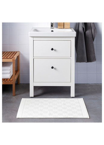 Коврик для ванной Ä белый 5080 см IKEA (273423682)