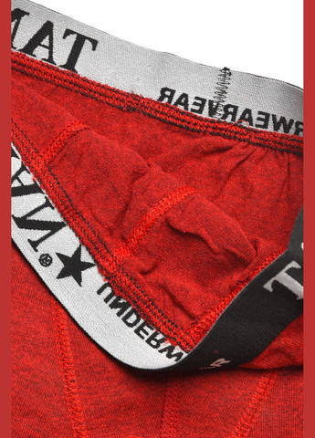 Боксери чоловічі однотонні червоного кольору Let's Shop (301407686)