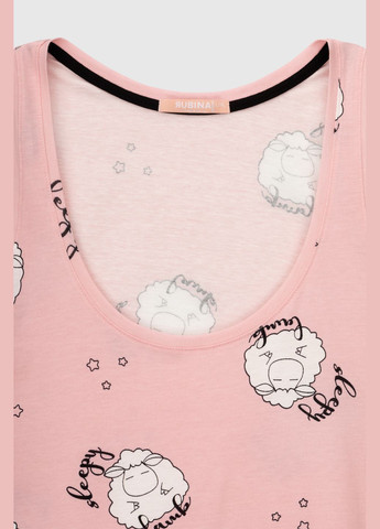 Рожева всесезон піжама Rubina