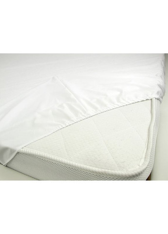 Наматрацник водонепроникний з бортом 90x200x30 білий (21380) Руно (307413875)