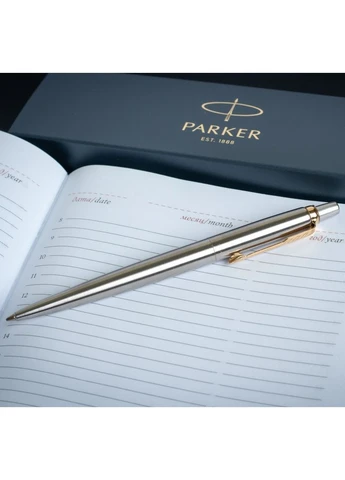 Комплект Шариковая ручка JOTTER SS GT + Подарочная упаковка для ручек Parker (401263804)