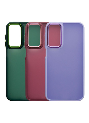 Чехол TPU+PC Space II Color Matte для Samsung Galaxy A15 4G (A155)/A15 5G (A156) Цвет Black No Brand Samsung Galaxy A15,Samsung Galaxy A15 5G (336152327)